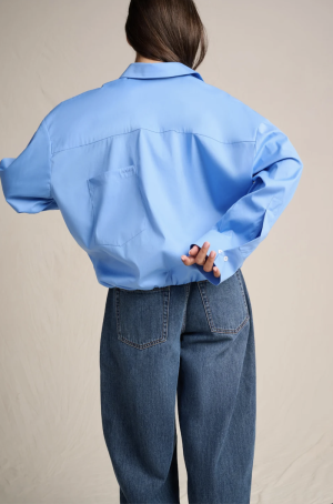  POPLIN BLUE